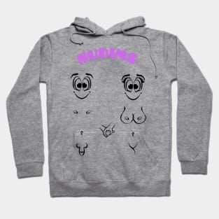 NUDIMS Couple Hoodie